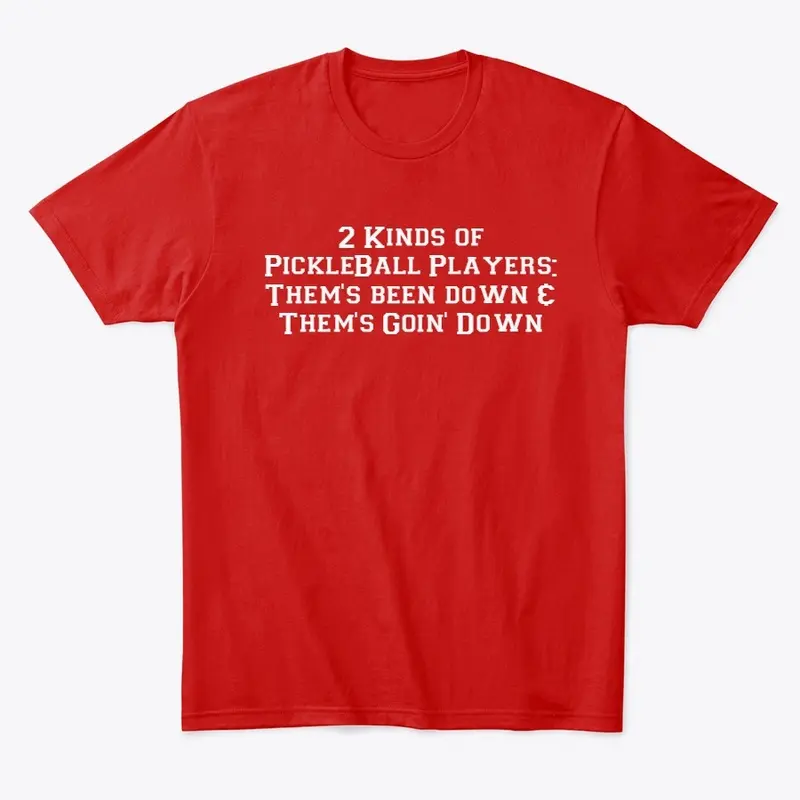 2 Kinds of Pickleball Players